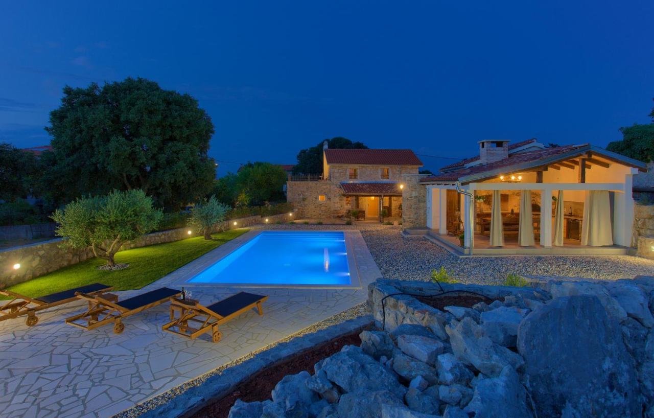 Stone Mill House Villa Vrh  Buitenkant foto