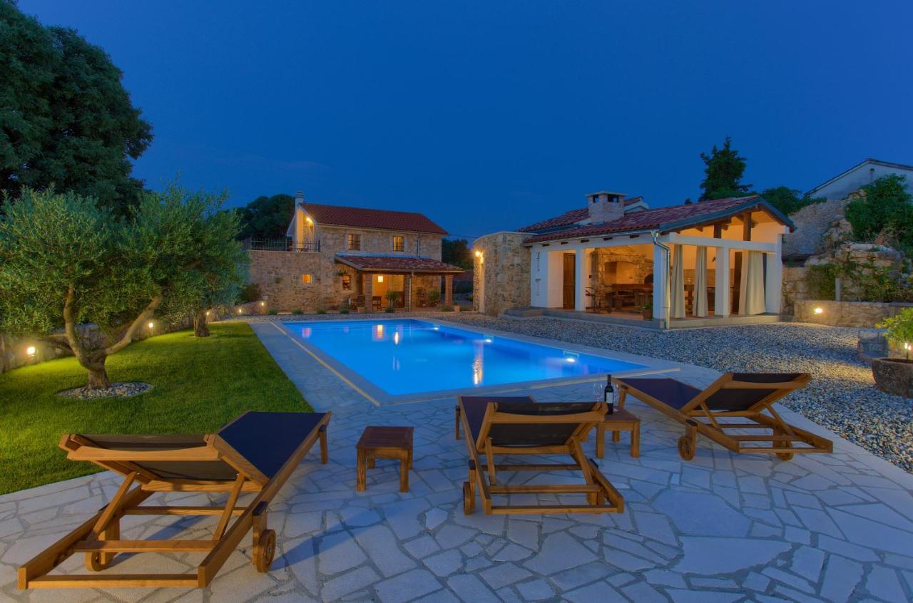 Stone Mill House Villa Vrh  Buitenkant foto