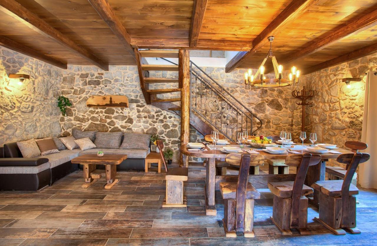 Stone Mill House Villa Vrh  Buitenkant foto